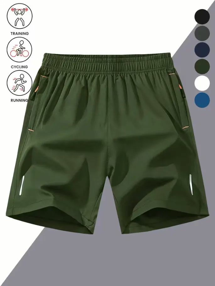 Men's 10-Pack Quick-Dry Athletic Shorts