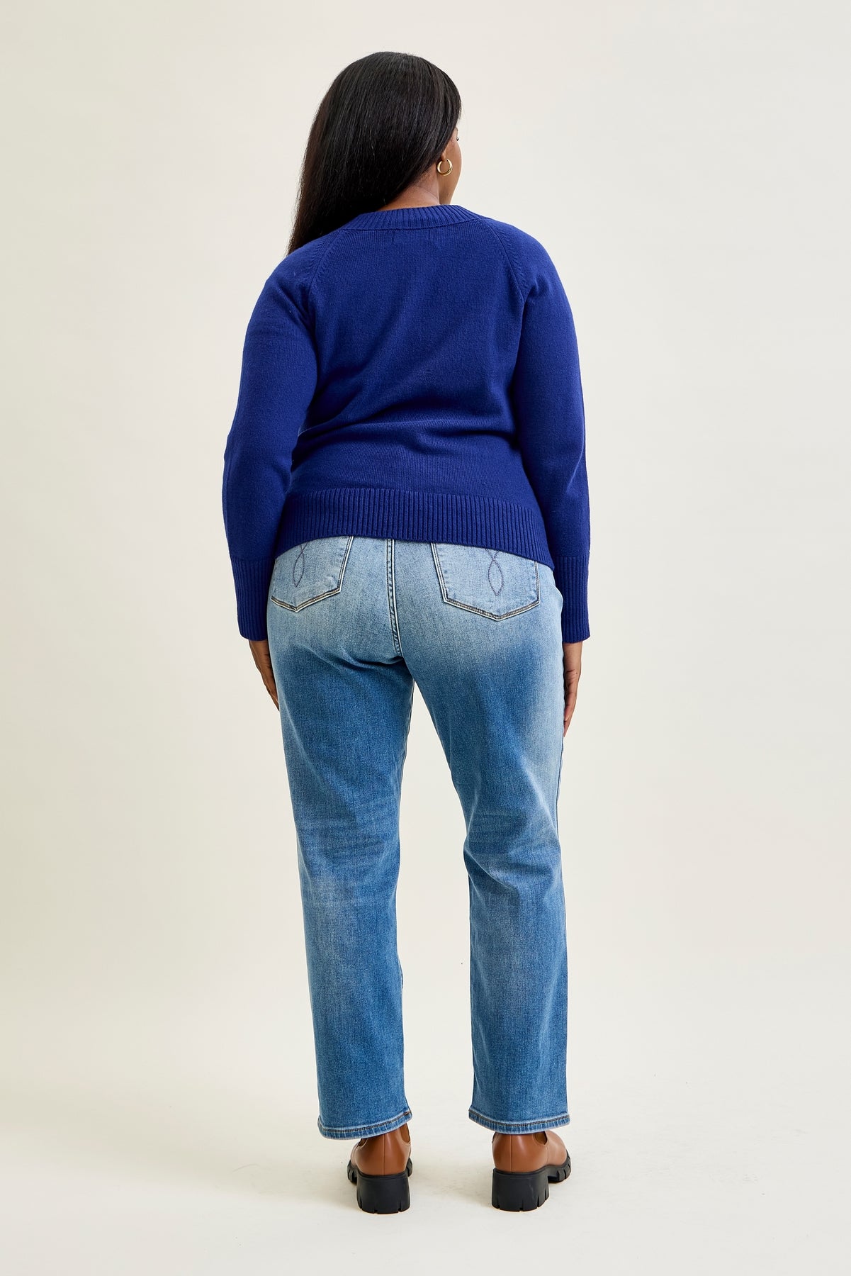 Delaney Vintage Wash ThermaDENIM Straight Fit - PLUS
