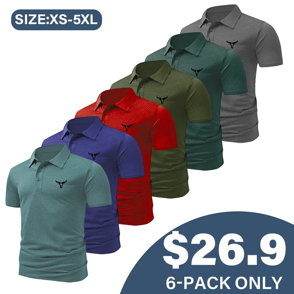 Men's high-end polo shirt