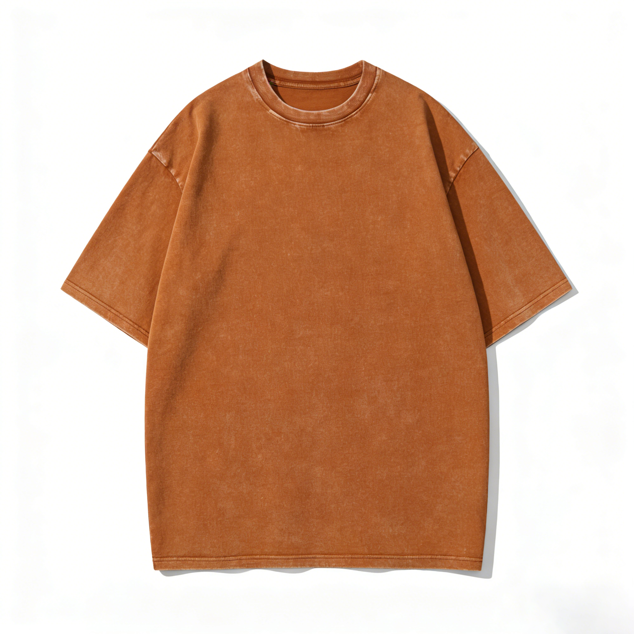 Men's Vintage Acid Wash Heavyweight Oversized Cotton Tee
