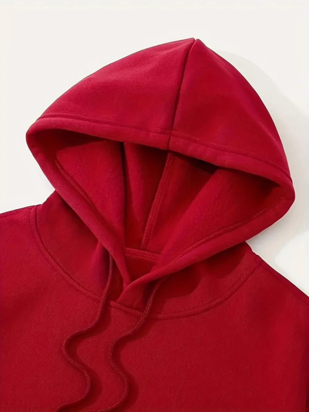 Men's fleece sweatshirt, United States letter print unisex casual knit fabric pullover for students and couples fashion hoodie