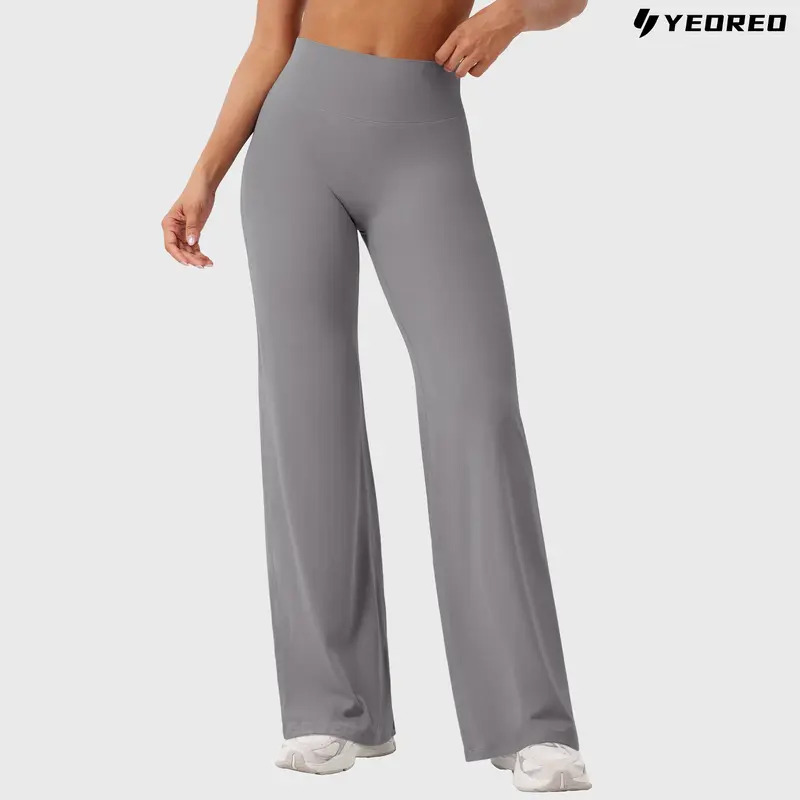 Women's High-Waisted Straight-Leg Yoga Pants/Leggings