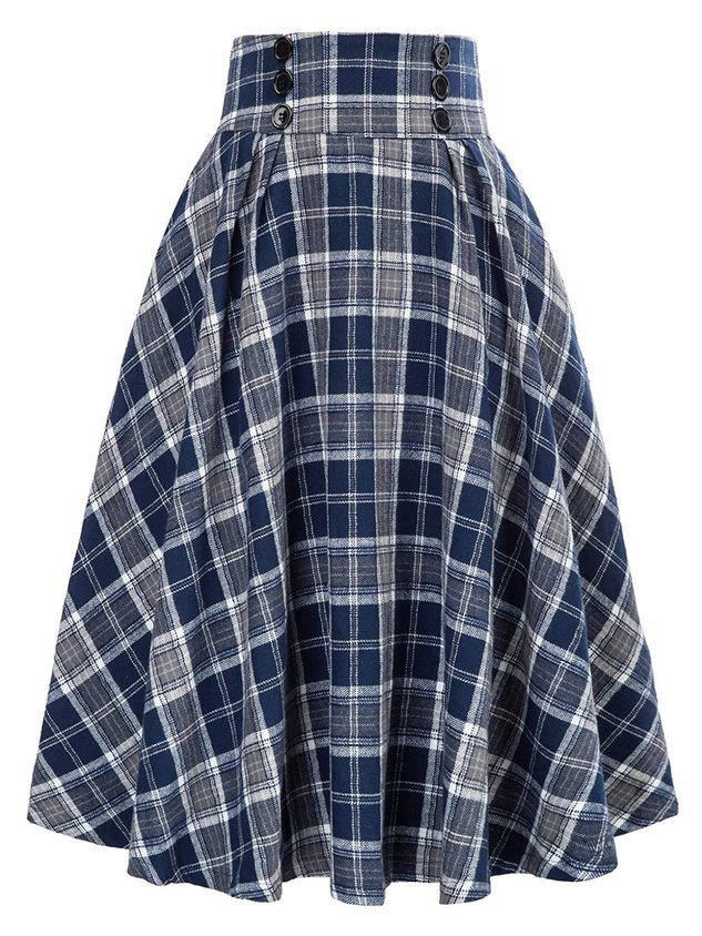 Adjustable Strap Regular Fit Cute Skirt