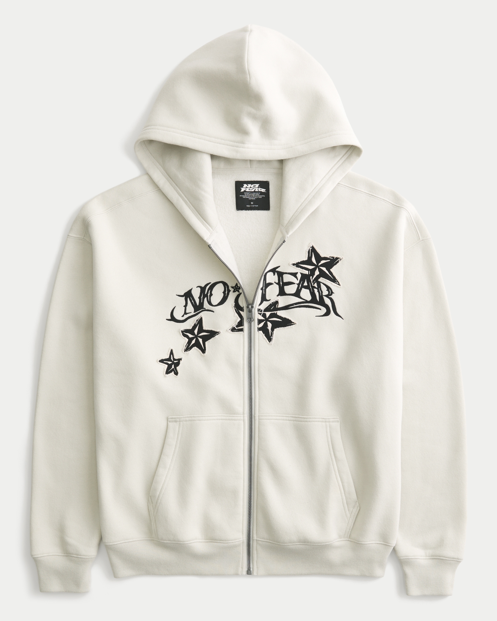Boxy Zip-Up Hoodie