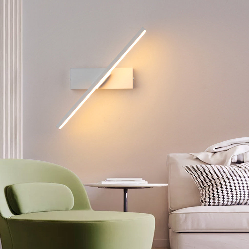 330 Rotatable Creative Strip LED Modern Wall Lamp Wall Sconce Lighting