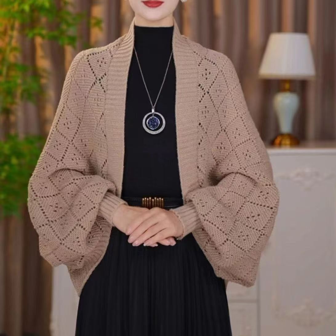🔥2026 New Fashion🔥Hollow Out Knitted Shawl Coat