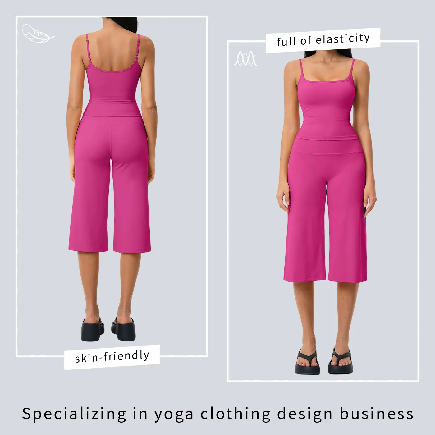 Camisole Top, High-Waisted Quick-Dry Casual Shorts, Running & Outdoor Yoga Outfit