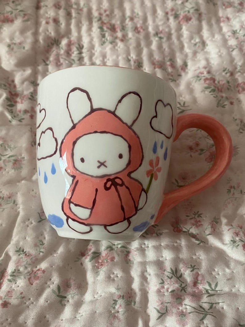 Only 10 sets -May Promotion-Cottage Handpainted mug(3PC)
