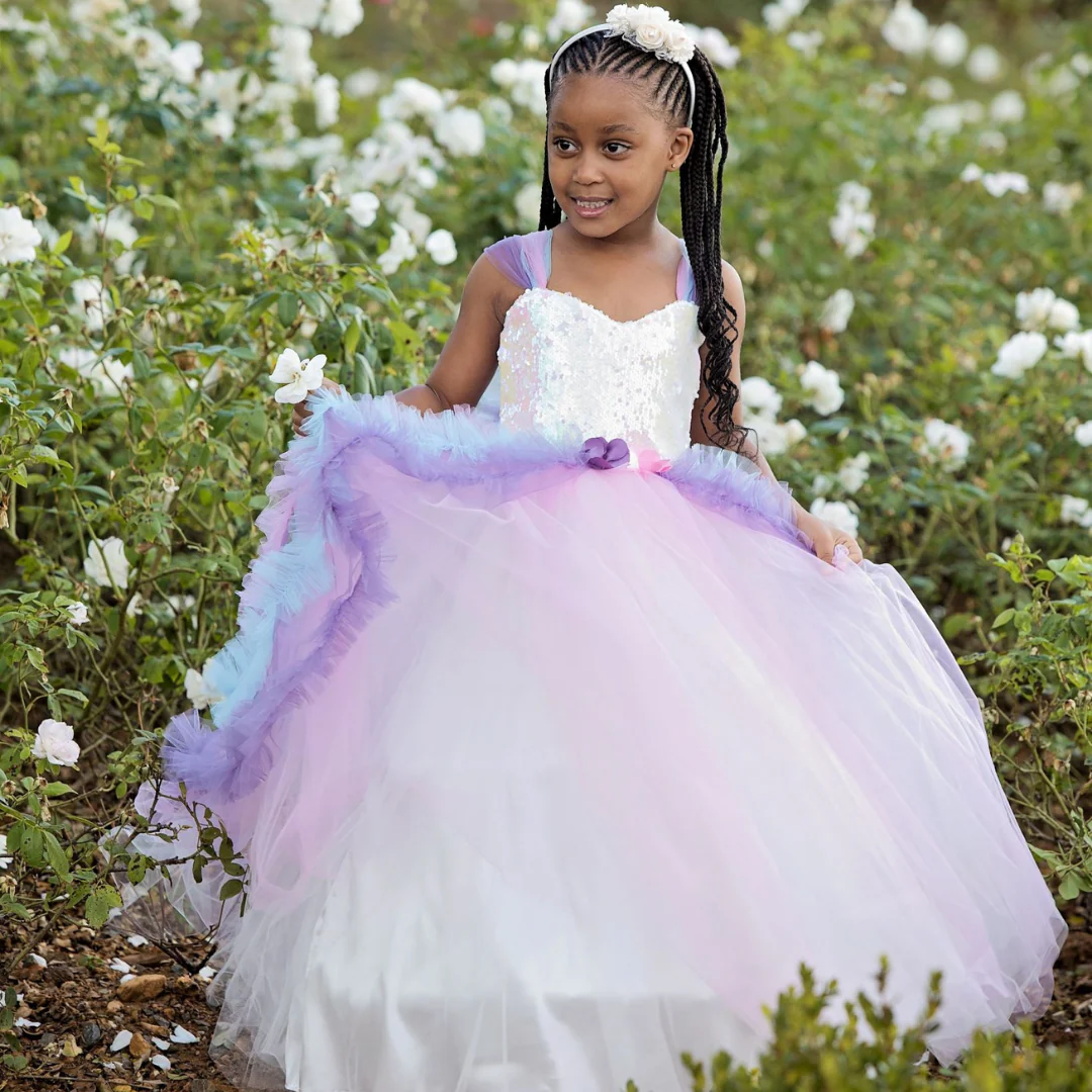 Rainbow Cinderella Dress