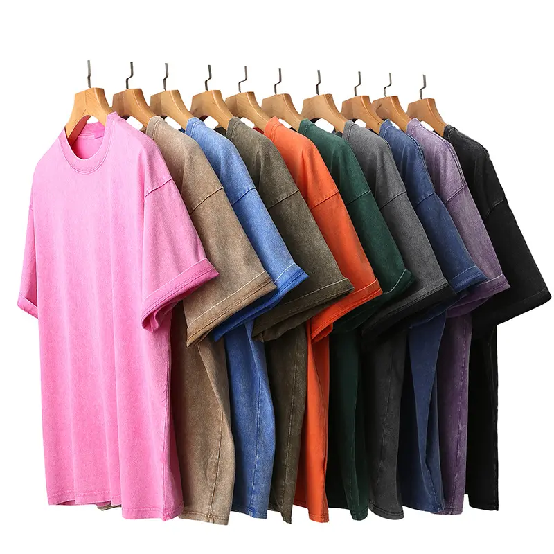 🔥Vintage Oversized Cotton T-Shirt – Unisex Streetwear Loose Fit Tee