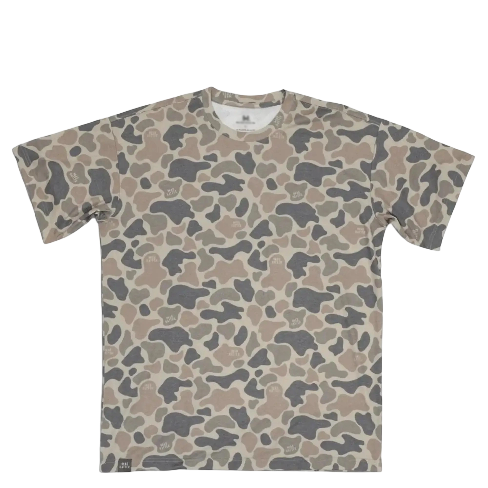 Magic Hat Camo Short Sleeve T-Shirt – Unique Casual Streetwear Tee