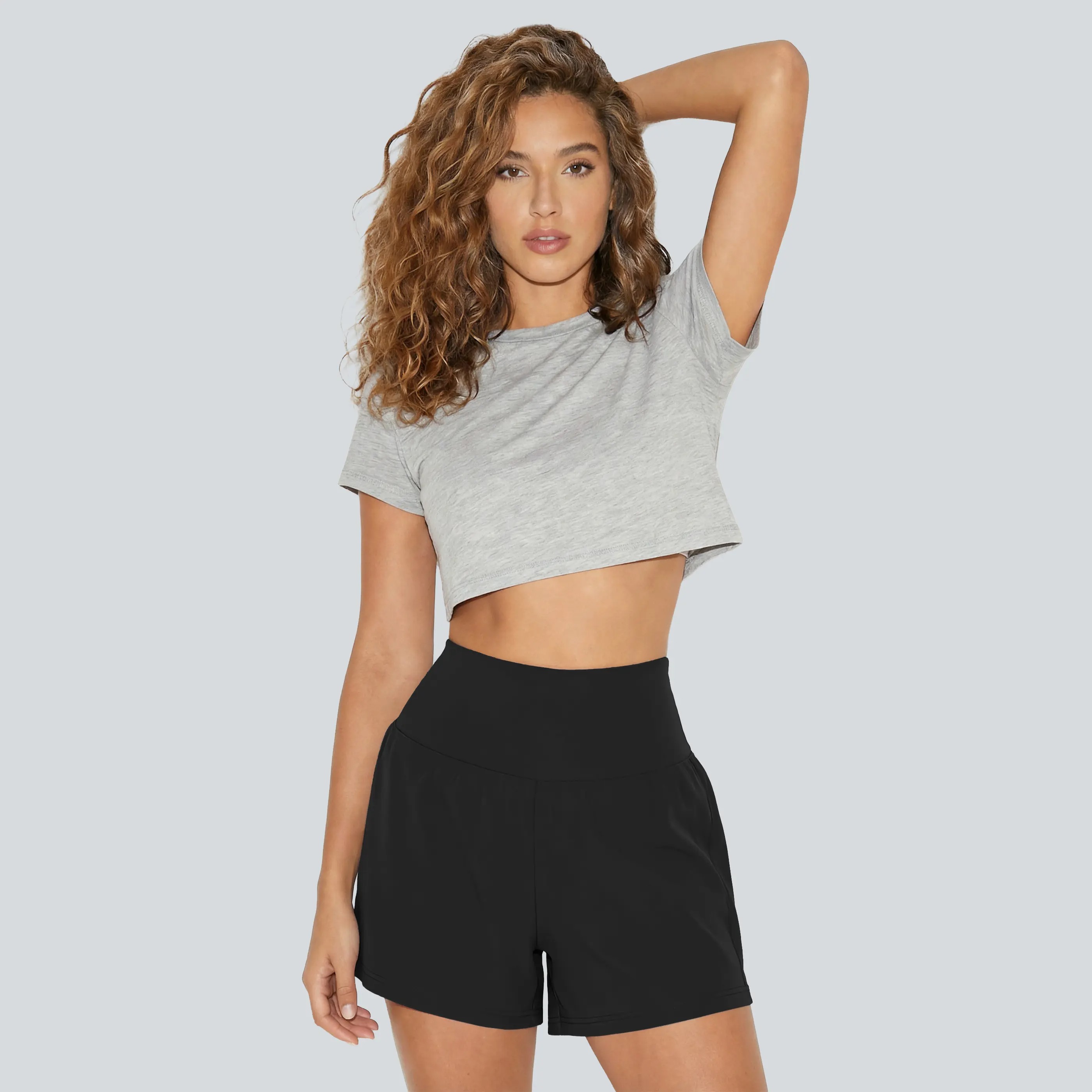Women's Super High Waist Yoga Shorts