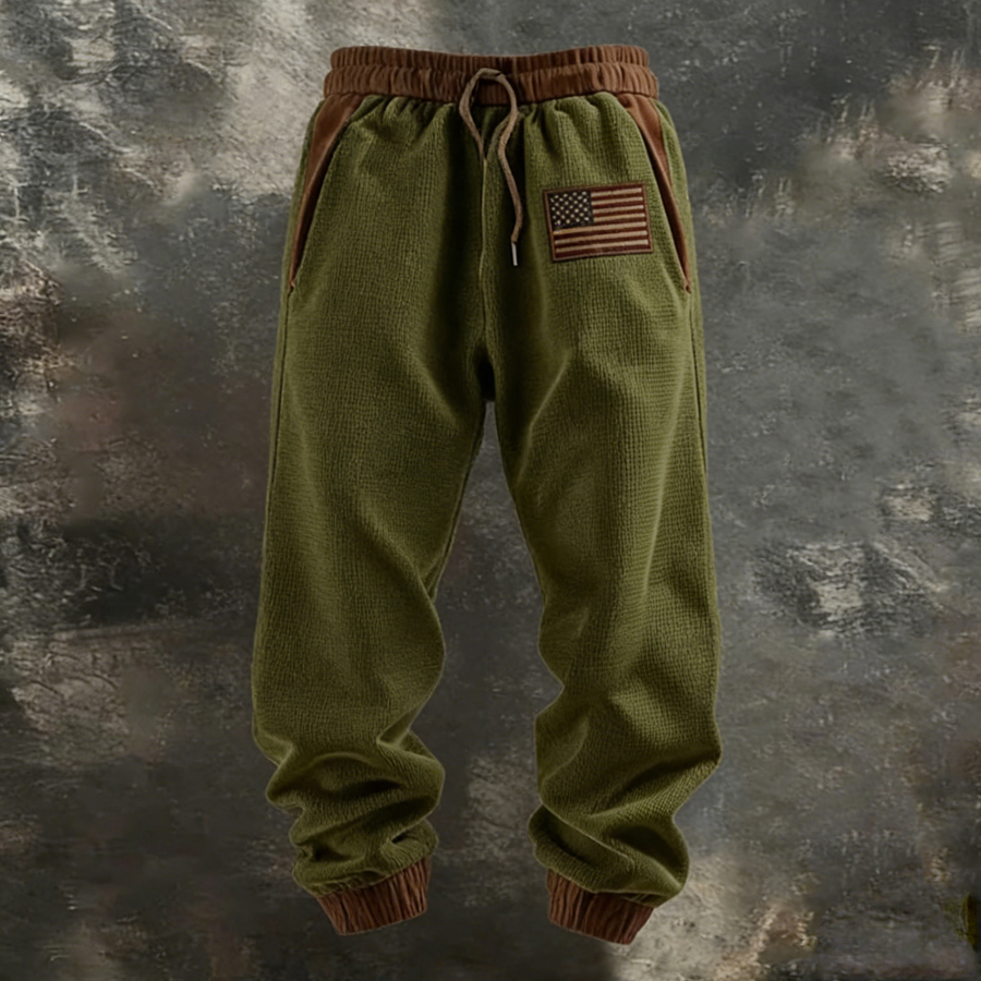 Men'S Independence Day Loose Sports Pants