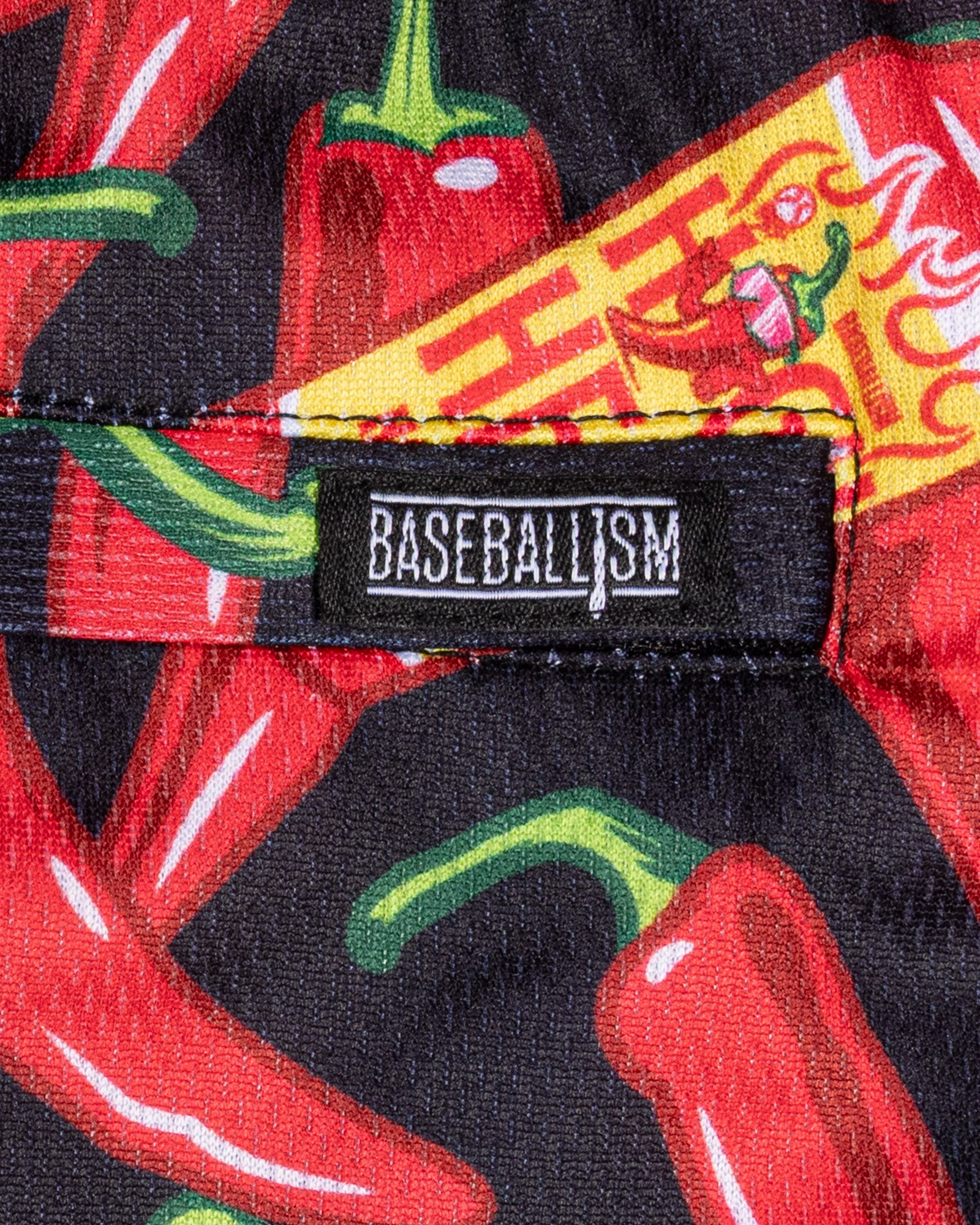 High Heat Hot Sauce Diamond Air Mesh Shorts - Youth