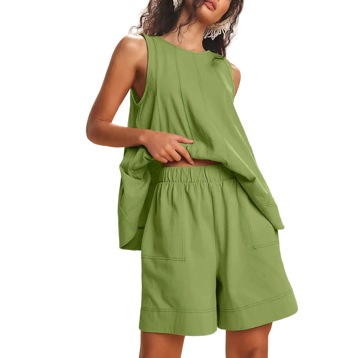 Women's 2-Piece Sleeveless Set