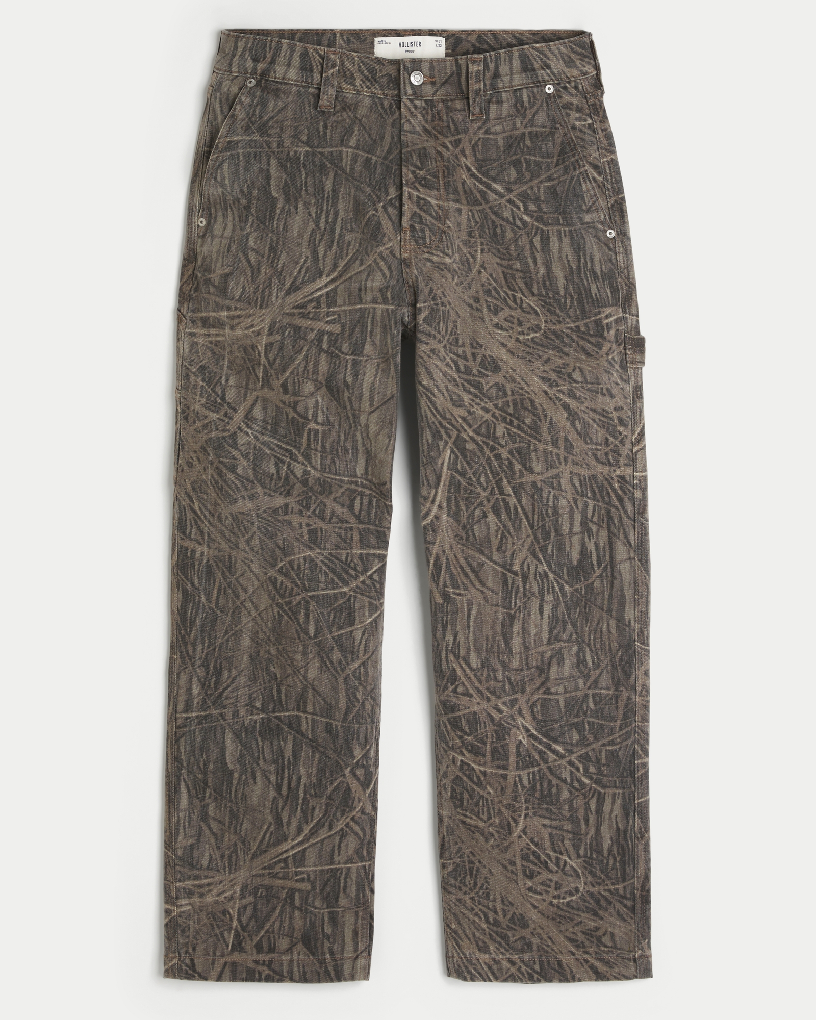 Light Wash Baggy Jeans