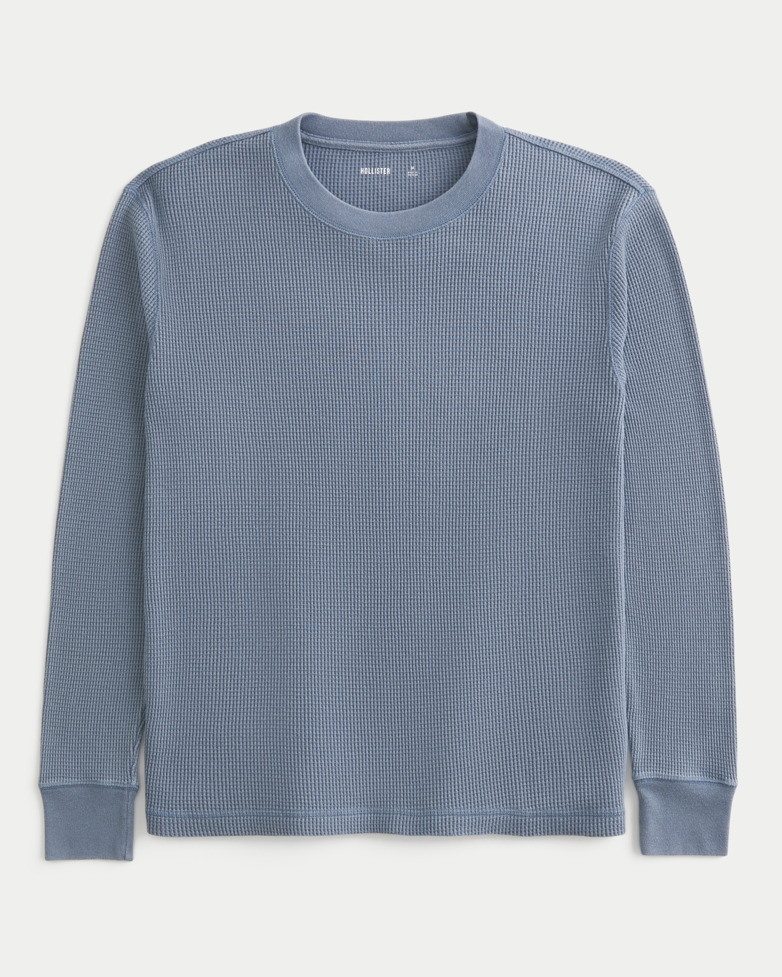 Relaxed Thermal Long-Sleeve Camo Crew Shirt