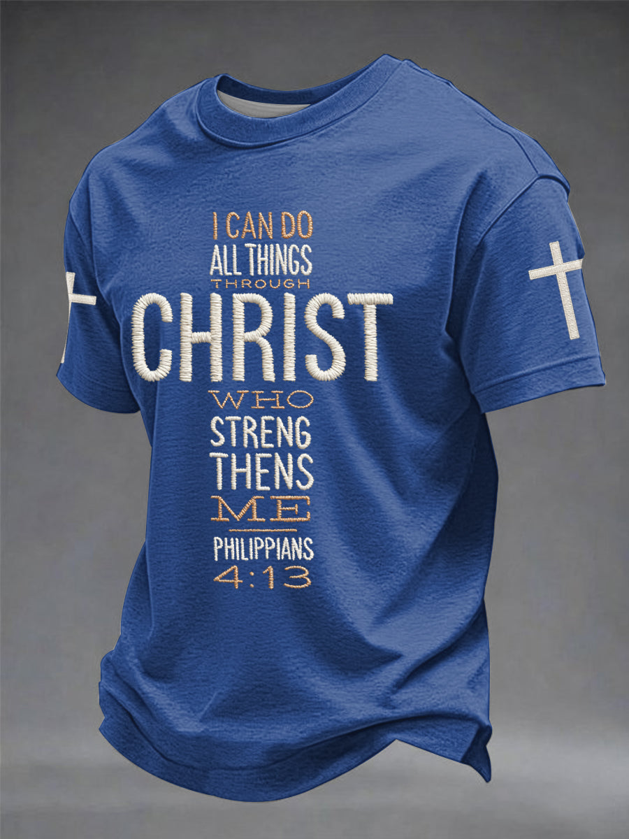 Men'S Faith Printed T-Shirt