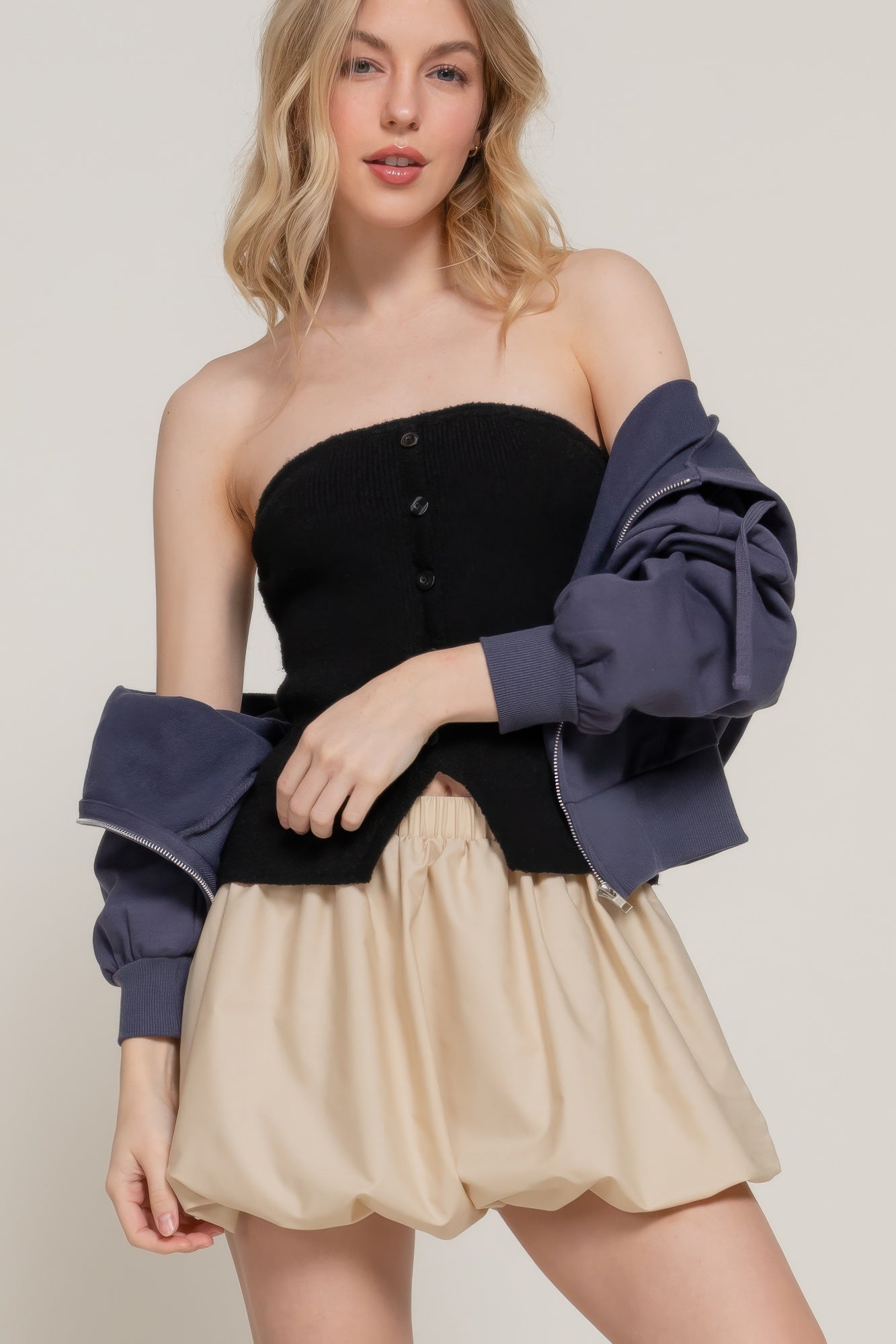 Balloon Mini Skirt