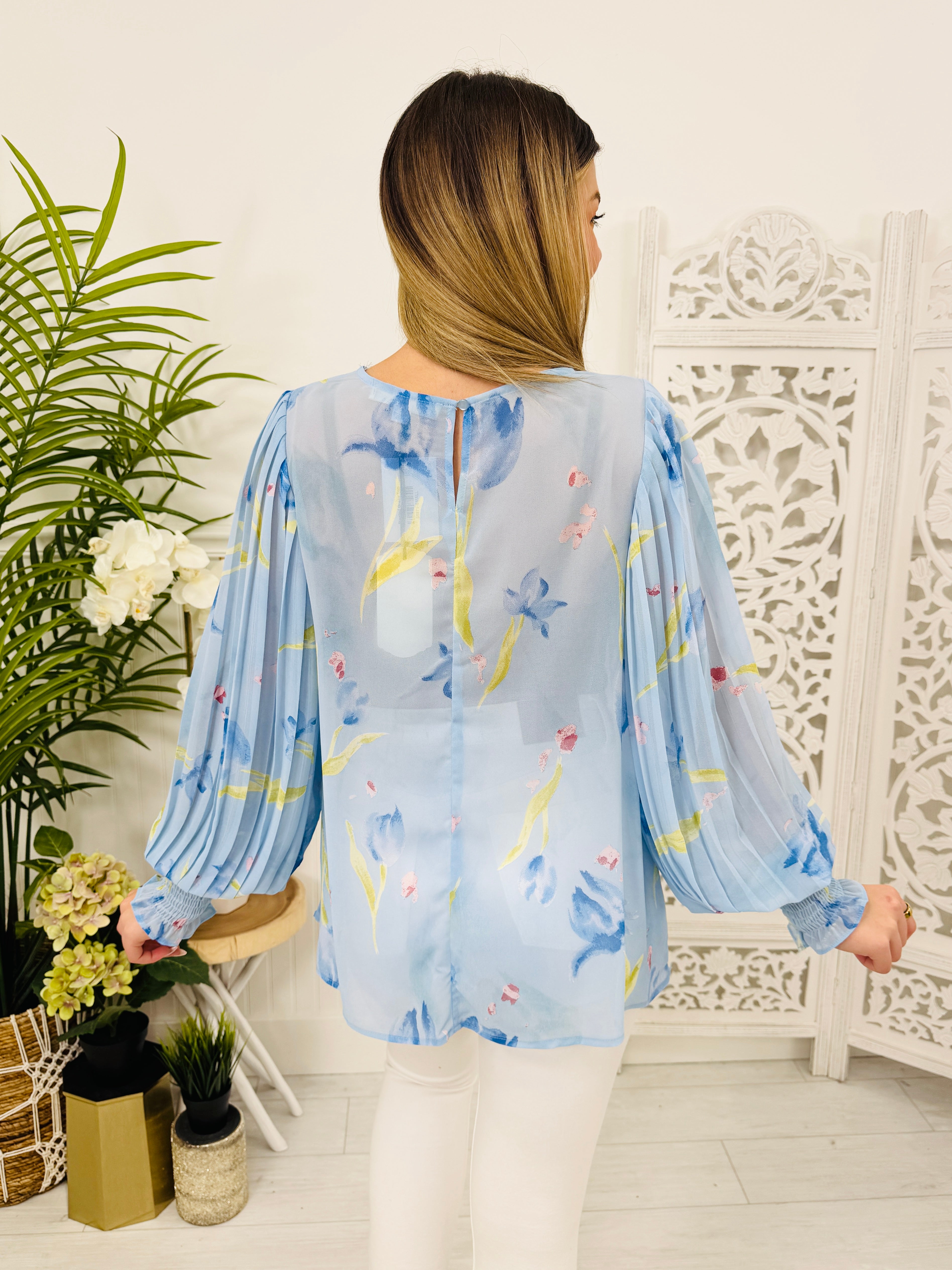 Pleated Grace Top
