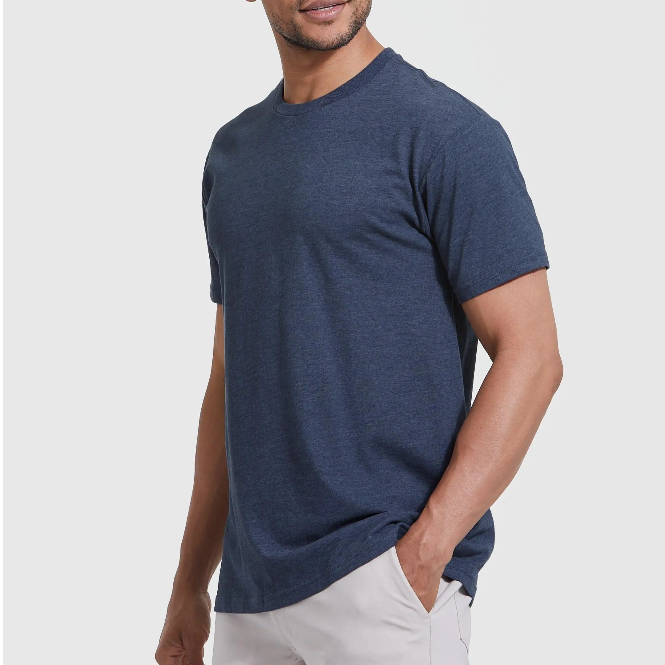 Men's Premium Fit Short Sleeve Crew Neck T-Shirt – Soft Everyday Essential