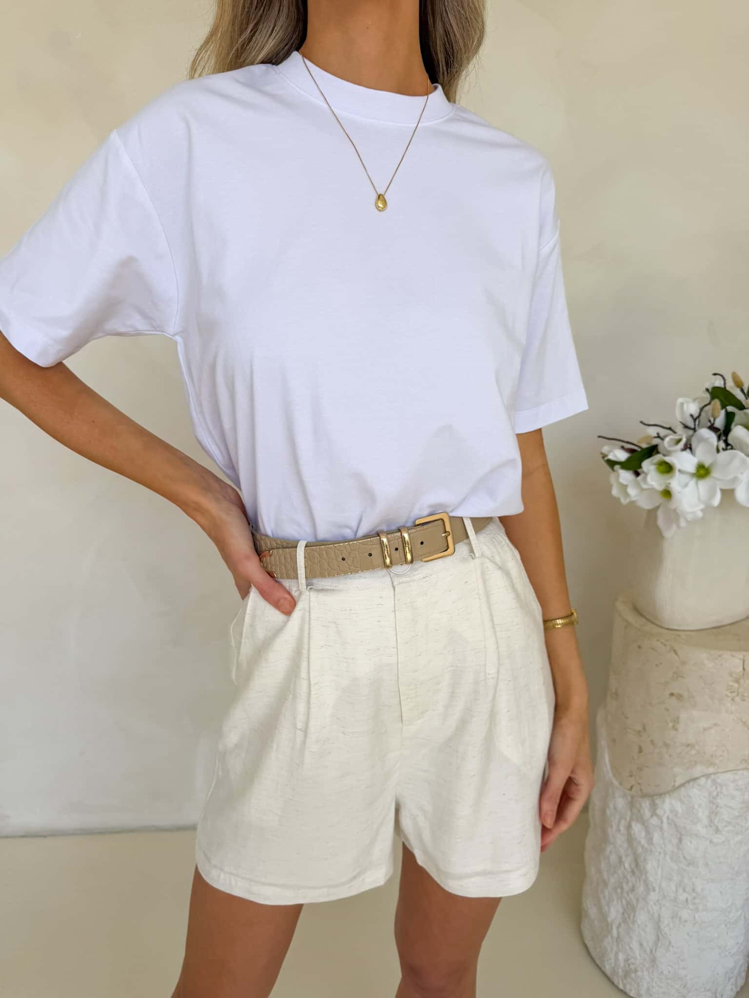 Basic Tee - White