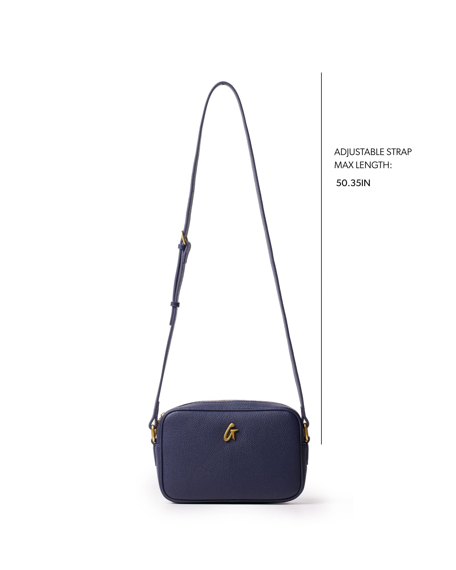 MINI PEBBLE CAMERA BAG - NAVY