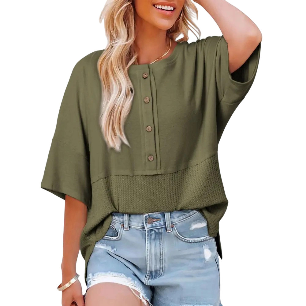 Women's Waffle Knit Shirt