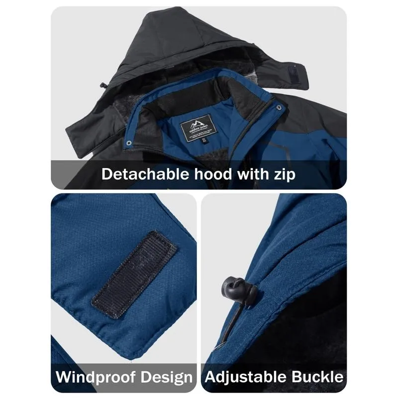 Men's Winter Waterproof Ski Jacket