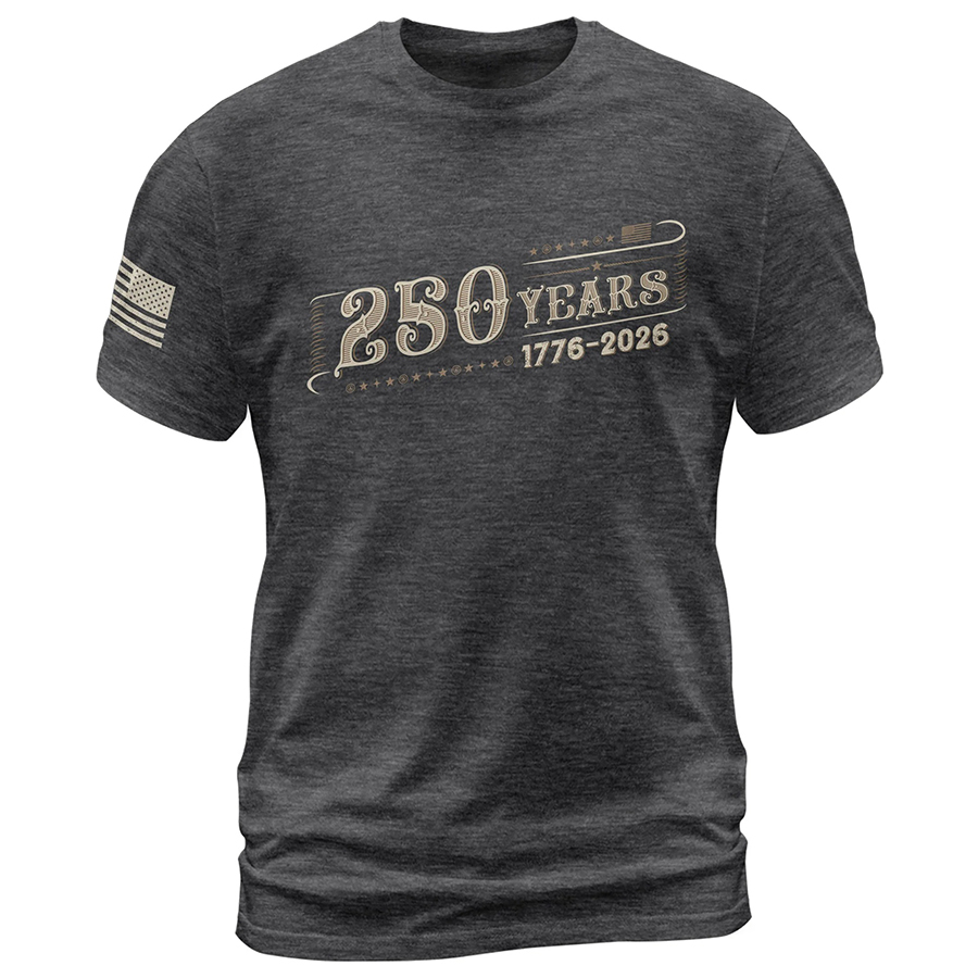 250 Years Independence Anniversary T-Shirt – 1776–2026 Vintage America