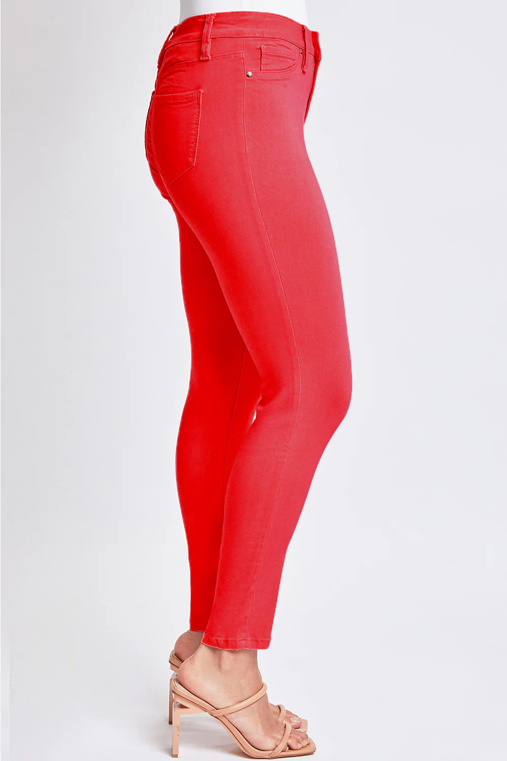 Jeanswear Full Size Hyperstretch Mid-Rise Skinny Jean