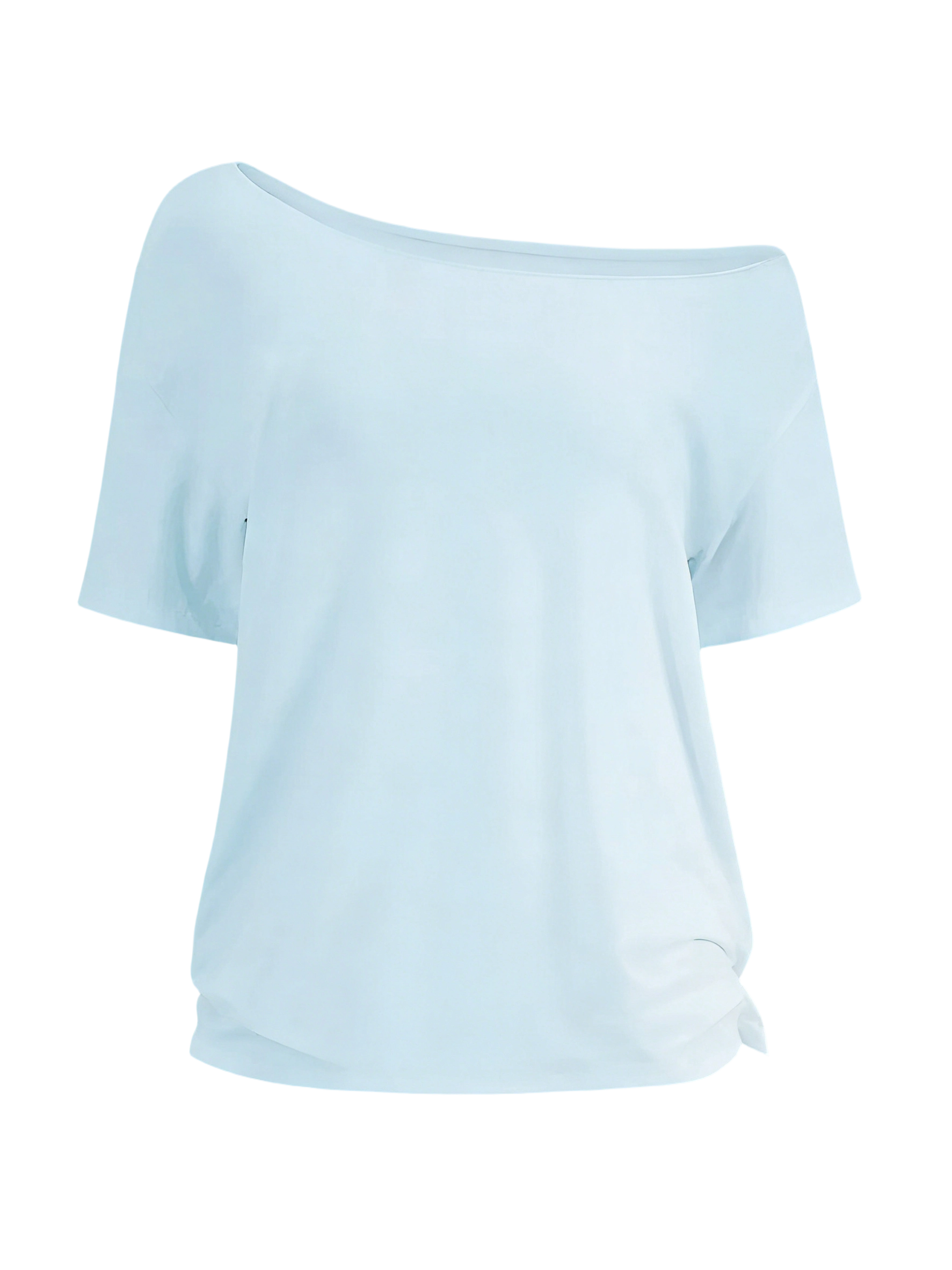 Casual basic short-sleeved T-shirt