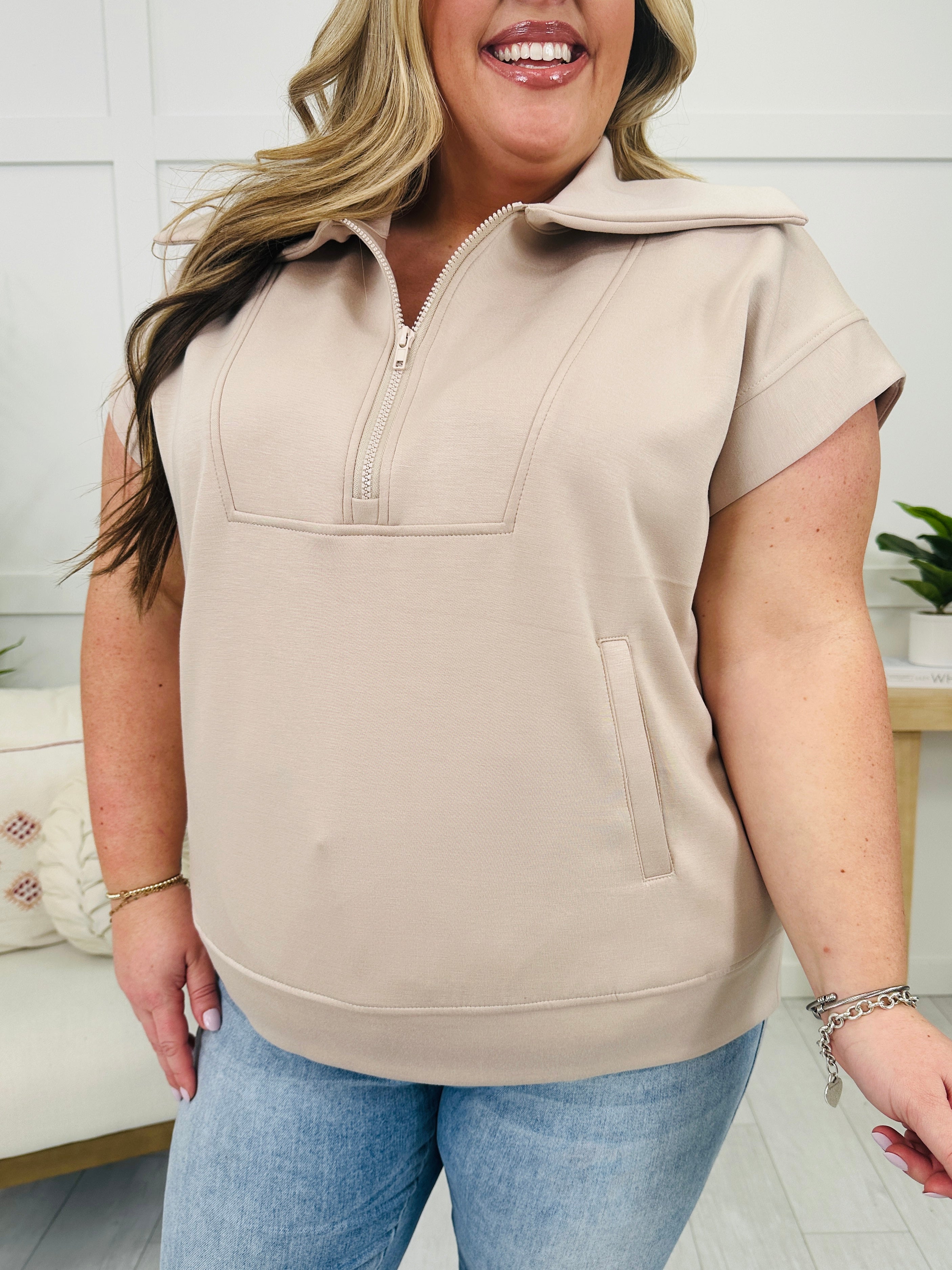 Super Scuba Short Sleeve Pullover- Multiple Colors!
