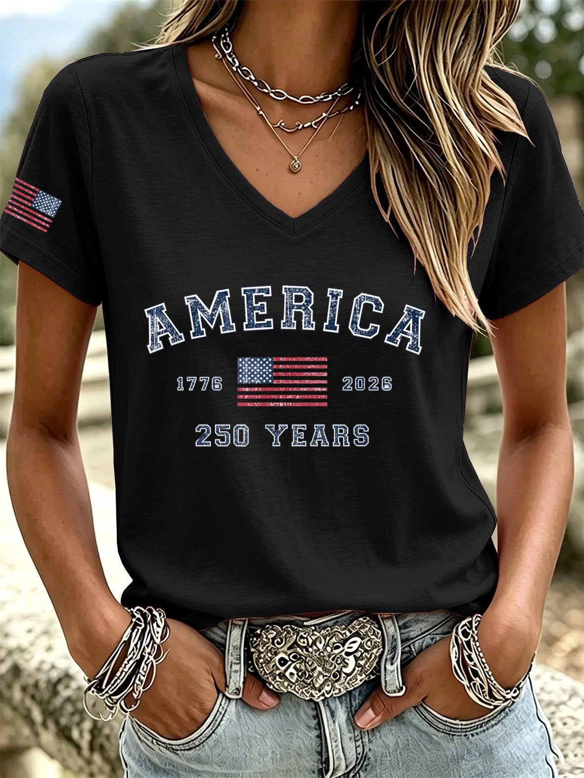Women's Casual Print Short-Sleeve T-Shirt