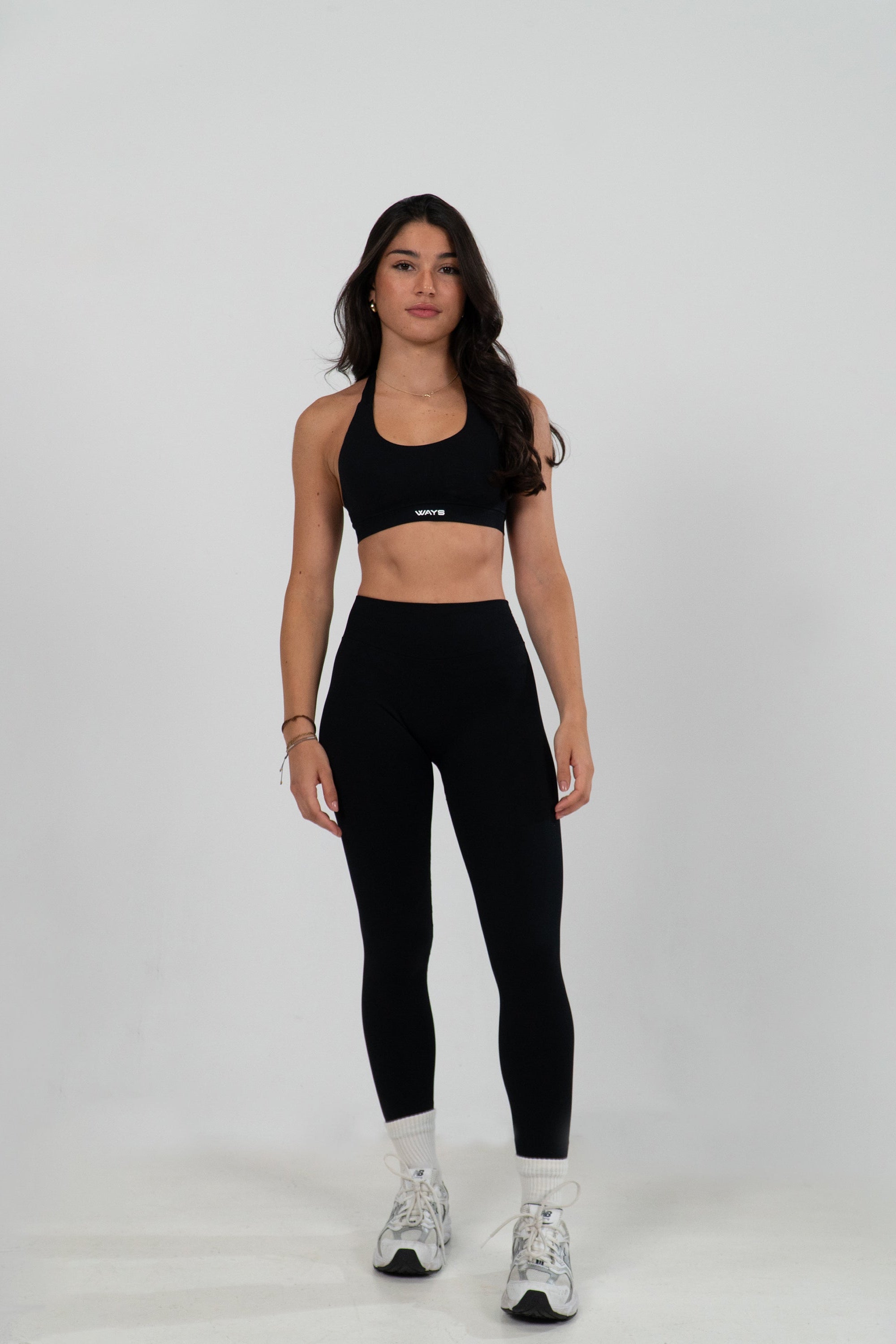 React Seamless Legging Negro