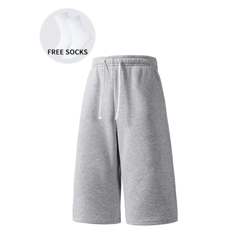 Men's 7-Inch Casual Athletic Shorts (Free Socks Included) — Multiple Colors Available