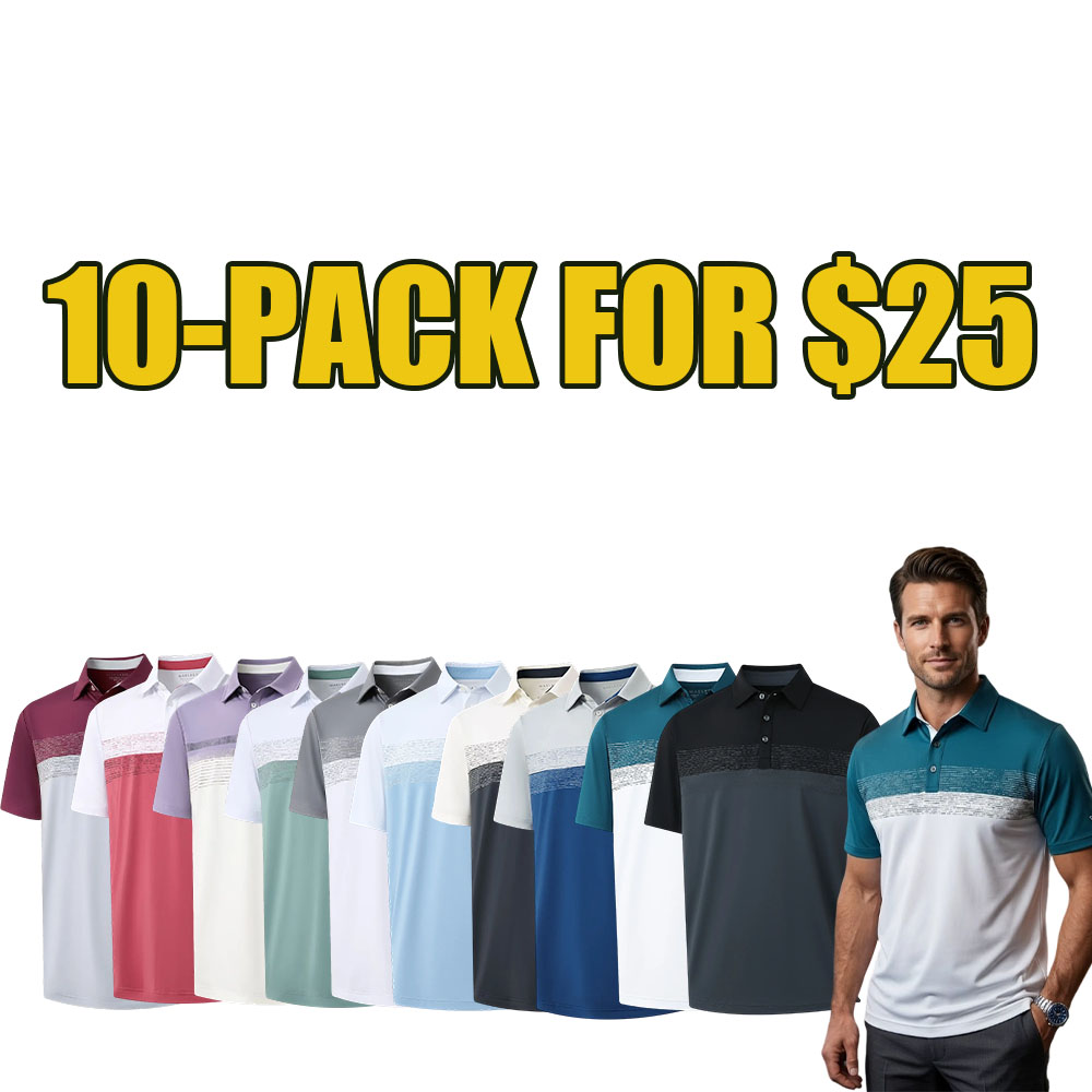 Men’s Performance Color Block Polo