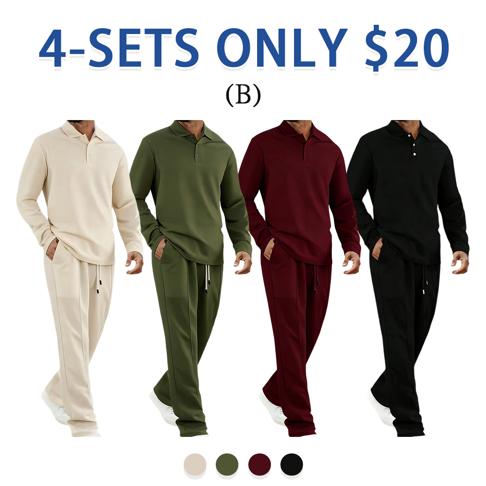 Men's Retro Elegant Business Suit Jacket & Pants