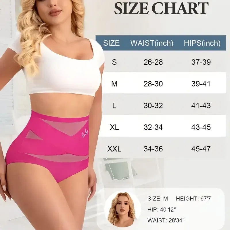 4-Pack High-Waist Shaping Panties for Women