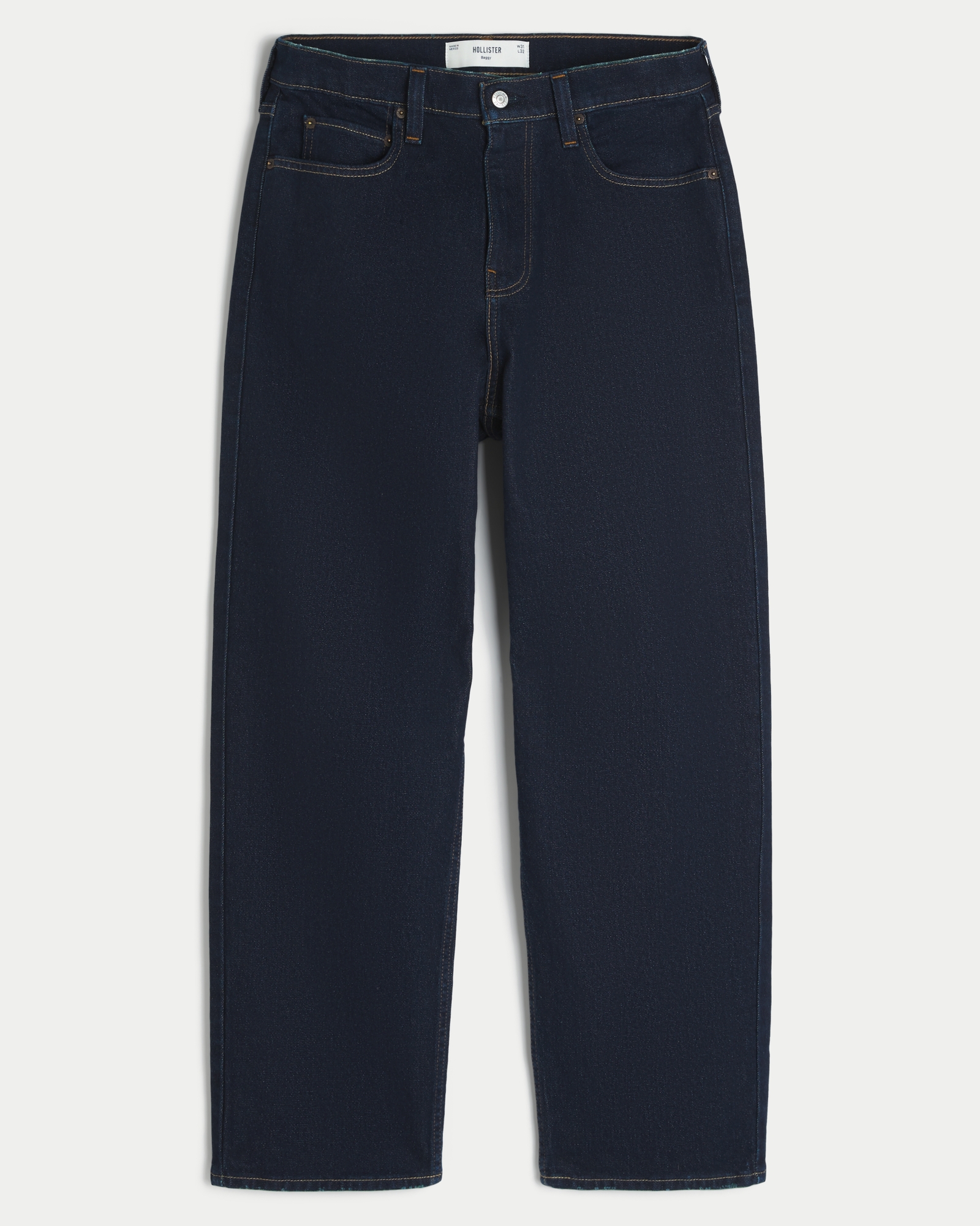 Light Wash Baggy Jeans