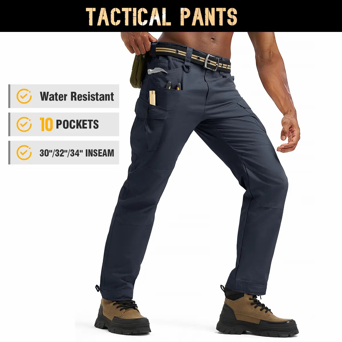 🔥FREE SHIPPING🔥Men’s Tactical Cargo Work Pants