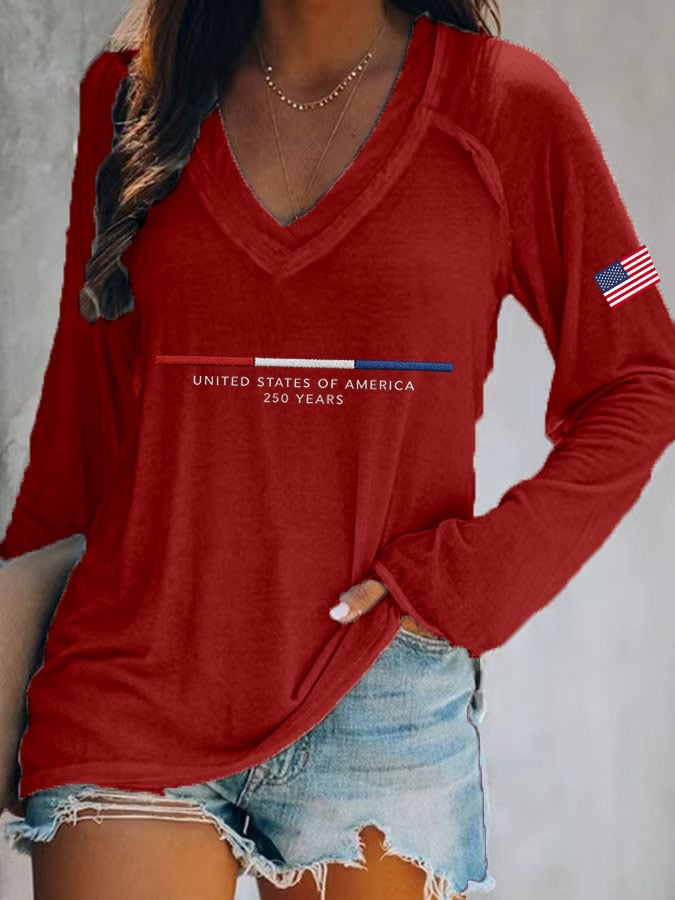 Women's United States 250TH Anniversary Print T-Shirt