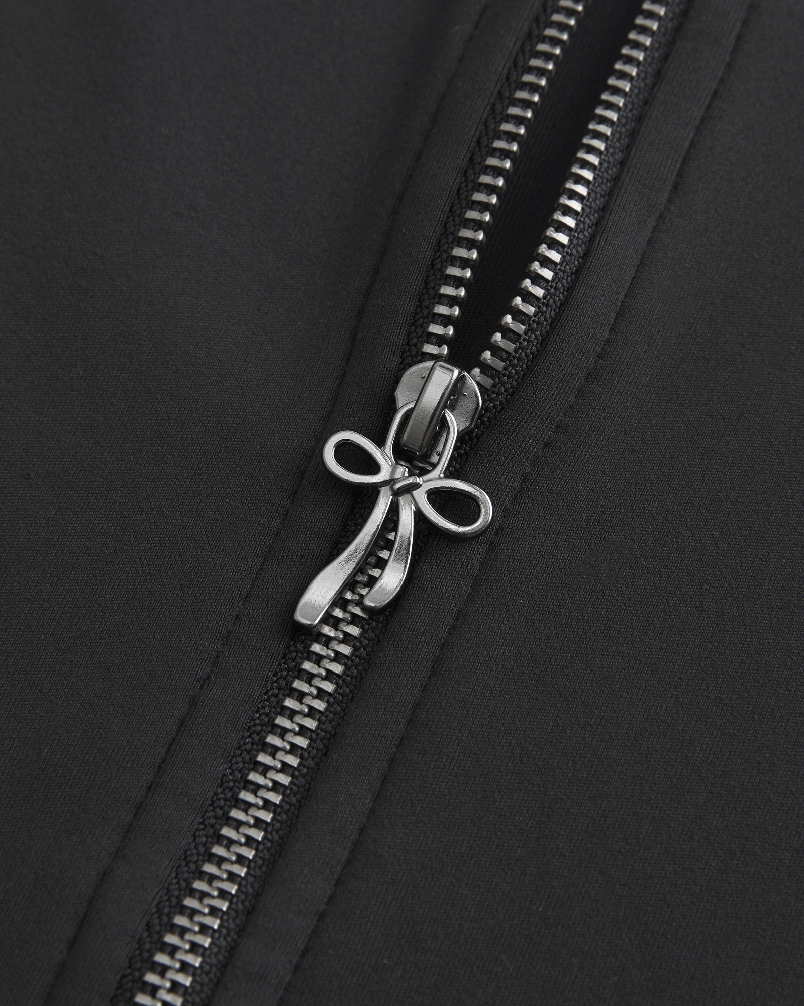 Gilly Hicks Active Recharge Bow Double Zip Jacket