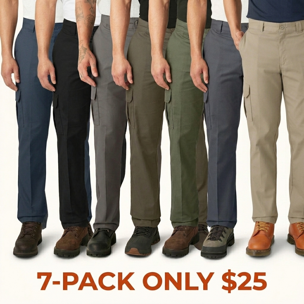 Men's FLEX Regular Fit Cargo Pants