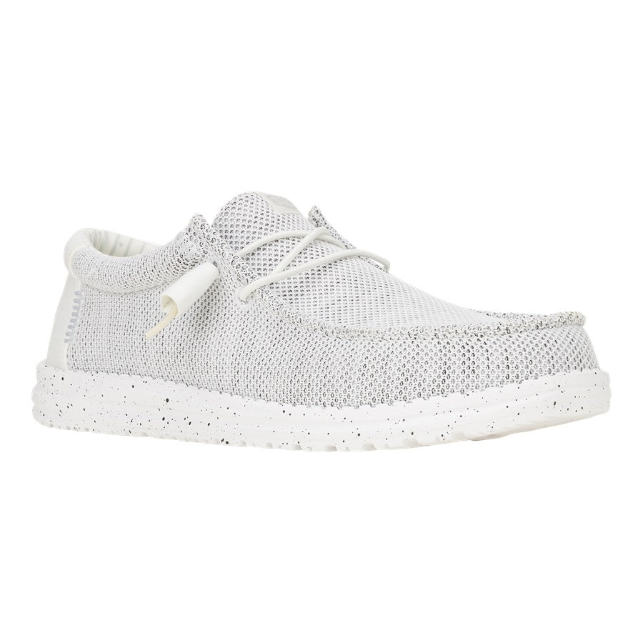 Wally Stretch Sox Wide - Storm White