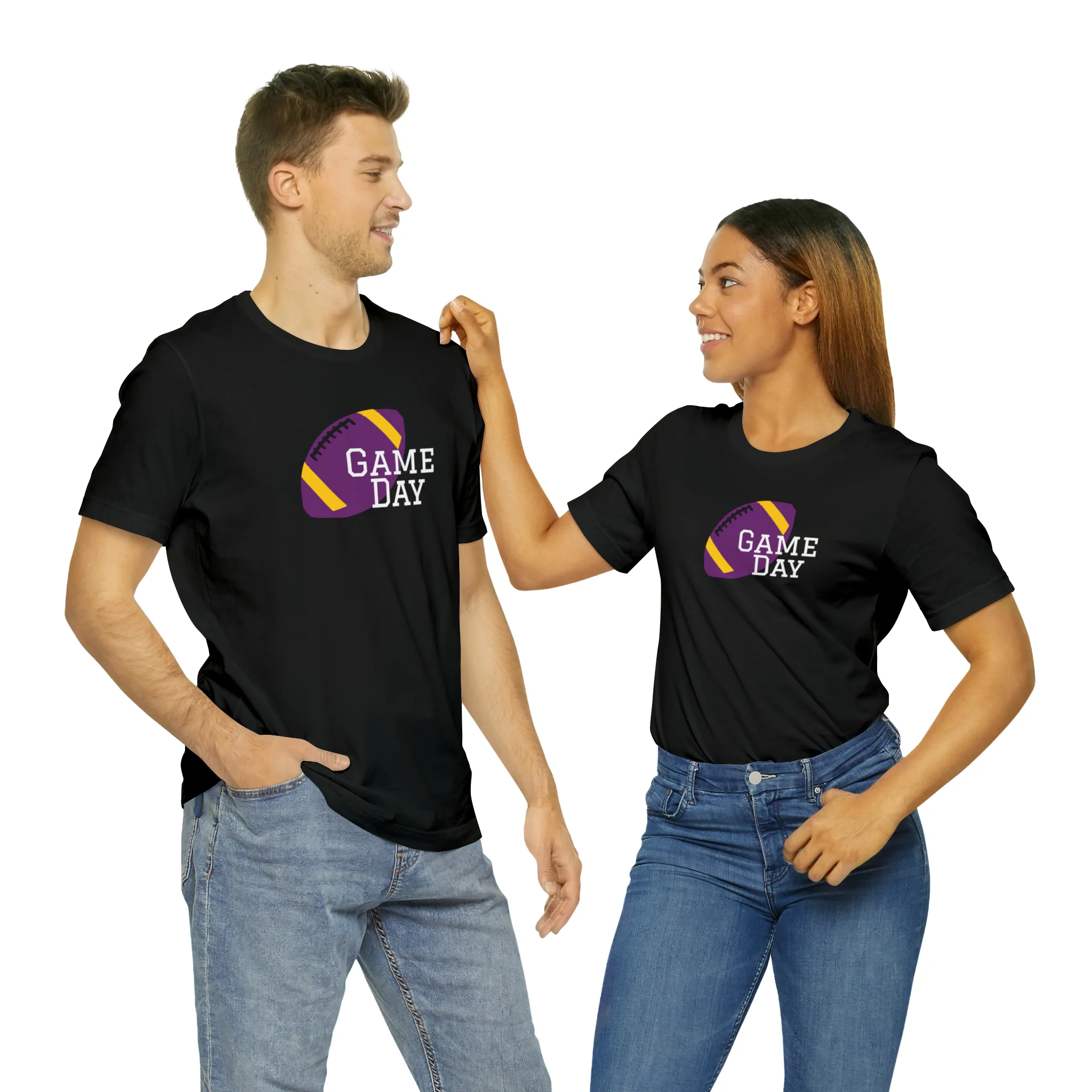 Game Day Football Unisex Jersey Short Sleeve Tee