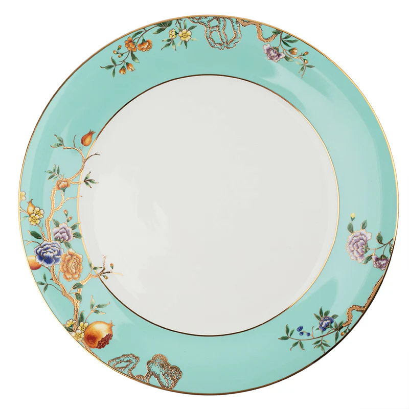 Bone China European Antique Style Bowl and Plate