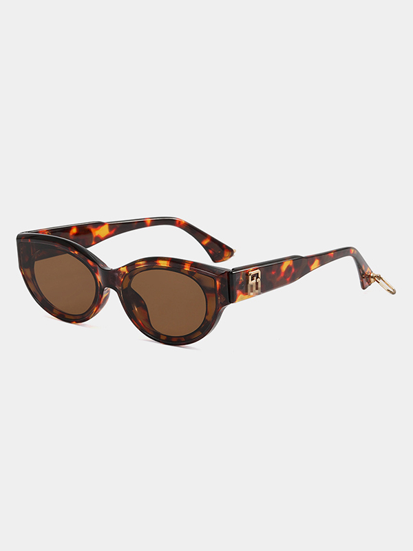 Geometric Sun-Protection Sunglasses Accessories