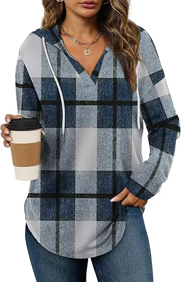 Womens Fashion Tops Hoodies for Women Pullover Oversized Sweatshirts Long SLeeve Shirts Loose Fit