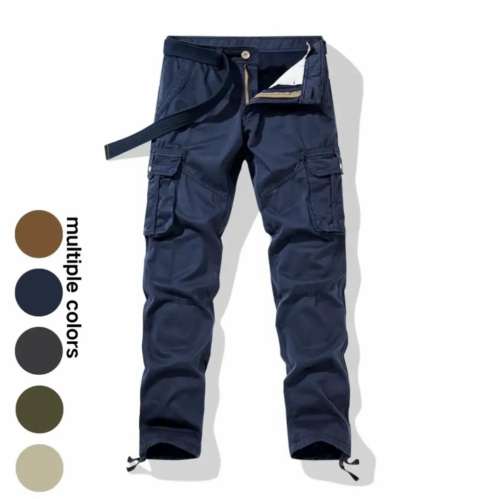 Workwear pants for spring and autumn, men's fashion trend pants